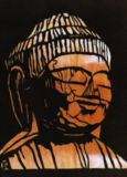 薬師にょらい（大間々町　禅桂寺）The Mind-healing Buddha by Enku